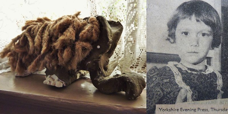 Bee with her wooly mammoth aged 5